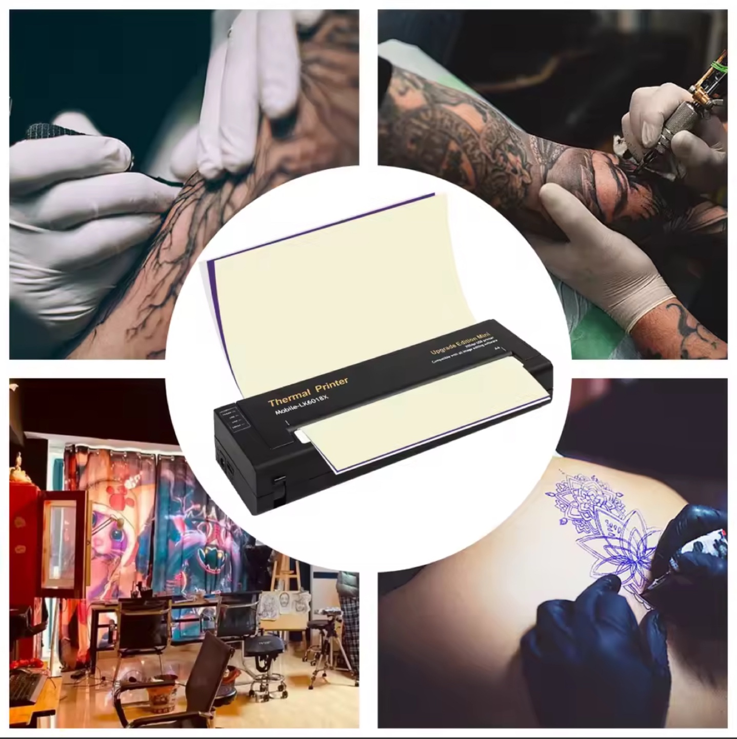 LKT Portable Tattoo Stencil Printer (LK-6018X)