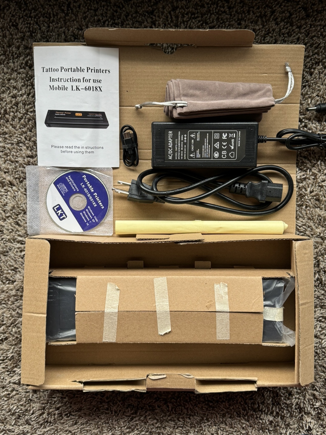 LKT Portable Tattoo Stencil Printer (LK-6018X) - photo 3