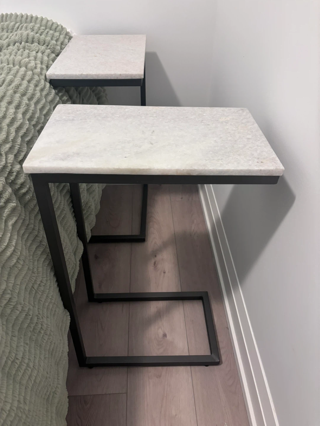 Marble Top C-Table / End Table
