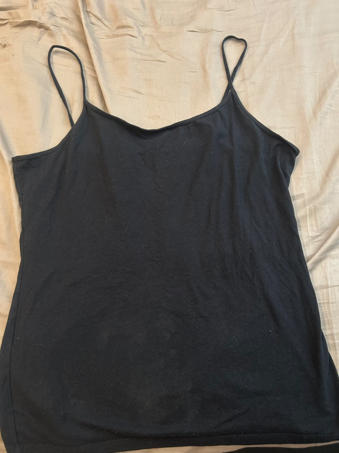 Black Camisole Tank Top