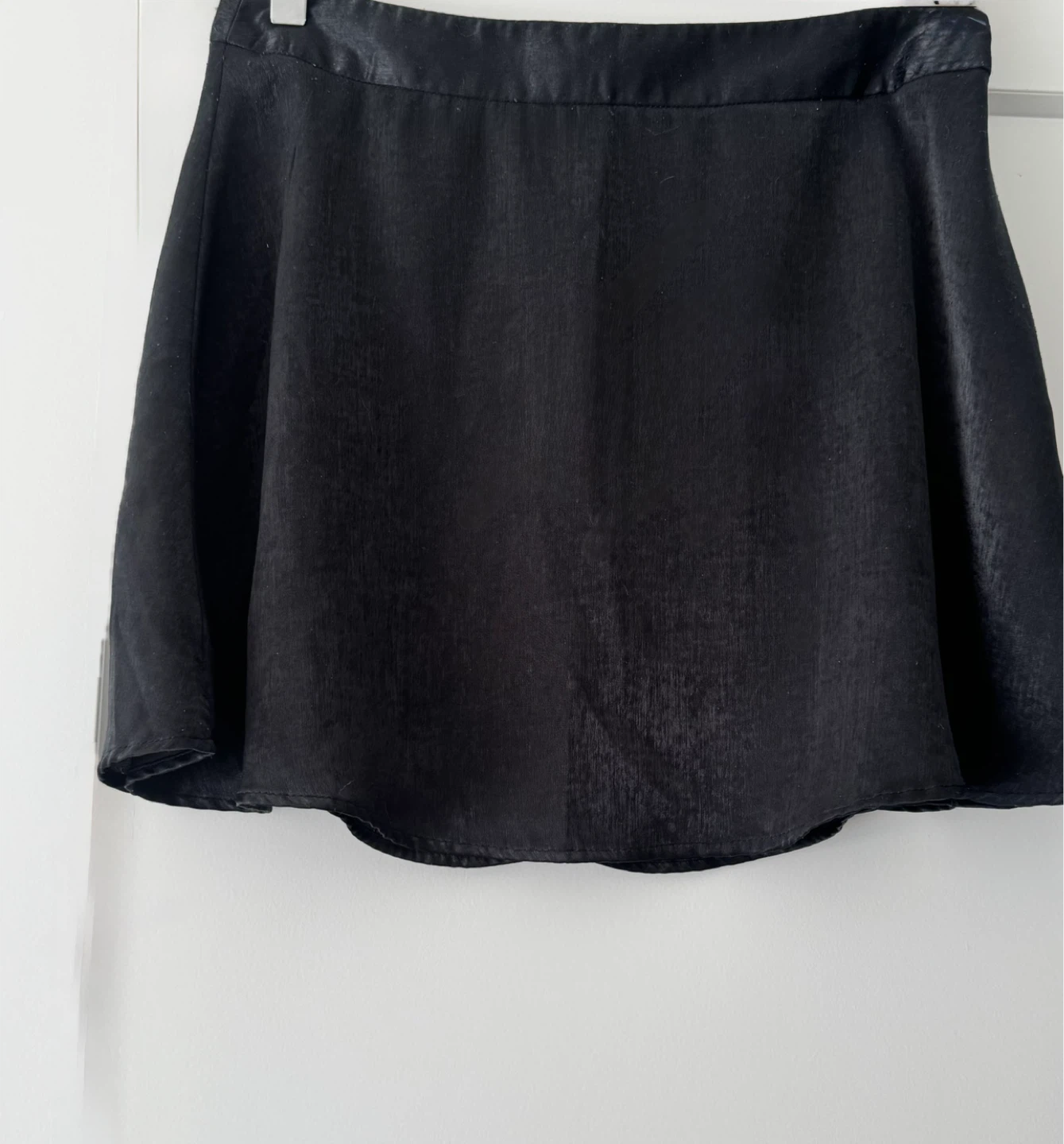 Black A-line Skirt