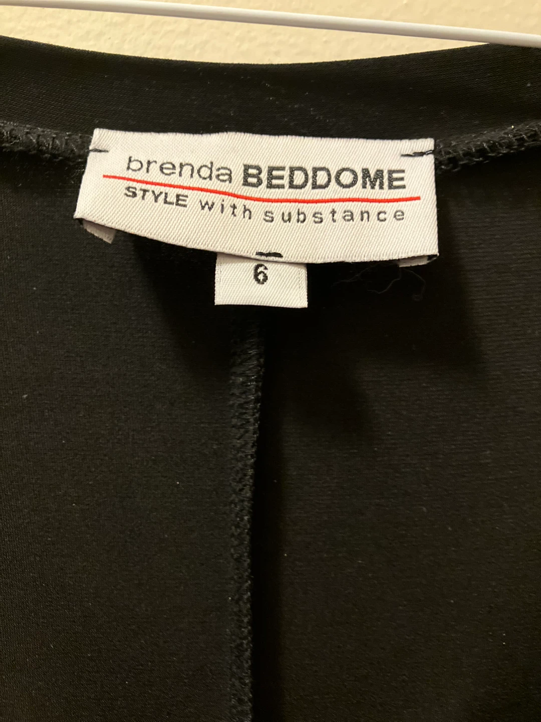 Brenda Beddome Black Wrap Dress - photo 2