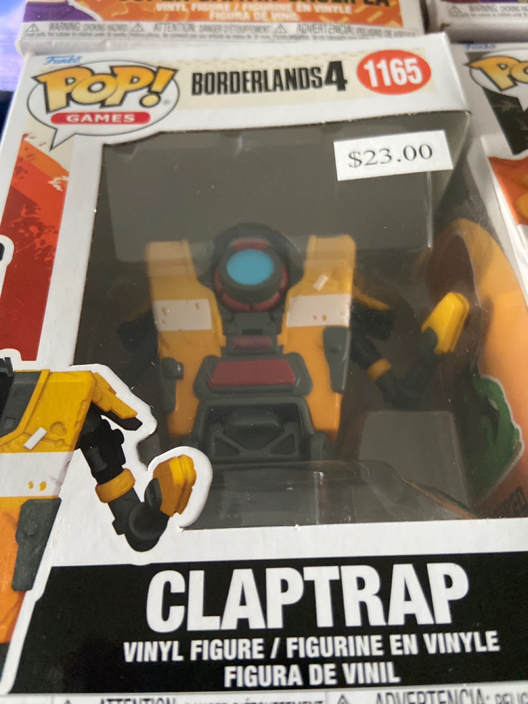 Funko Pop! Borderlands 4 Claptrap Vinyl Figure - photo 2