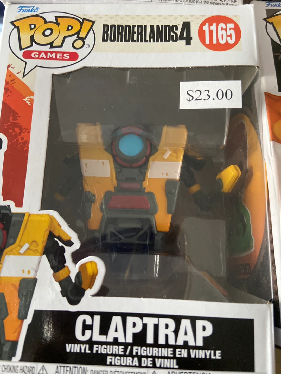 Funko Pop! Borderlands 4 Claptrap Vinyl Figure