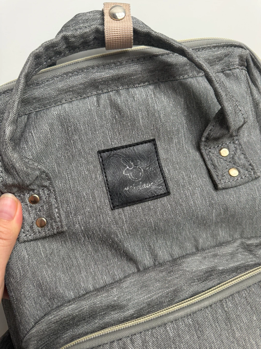 Grey Diaper Bag Backpack - photo 2