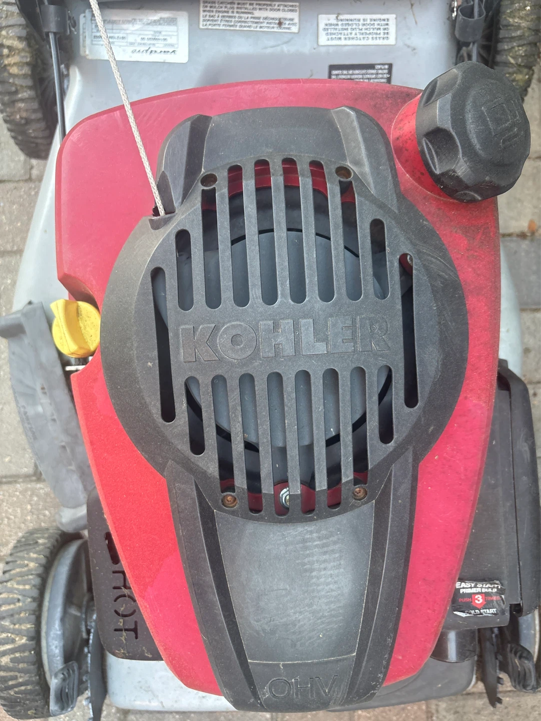 Yardworks Lawn Mower with Kohler Engine - photo 2