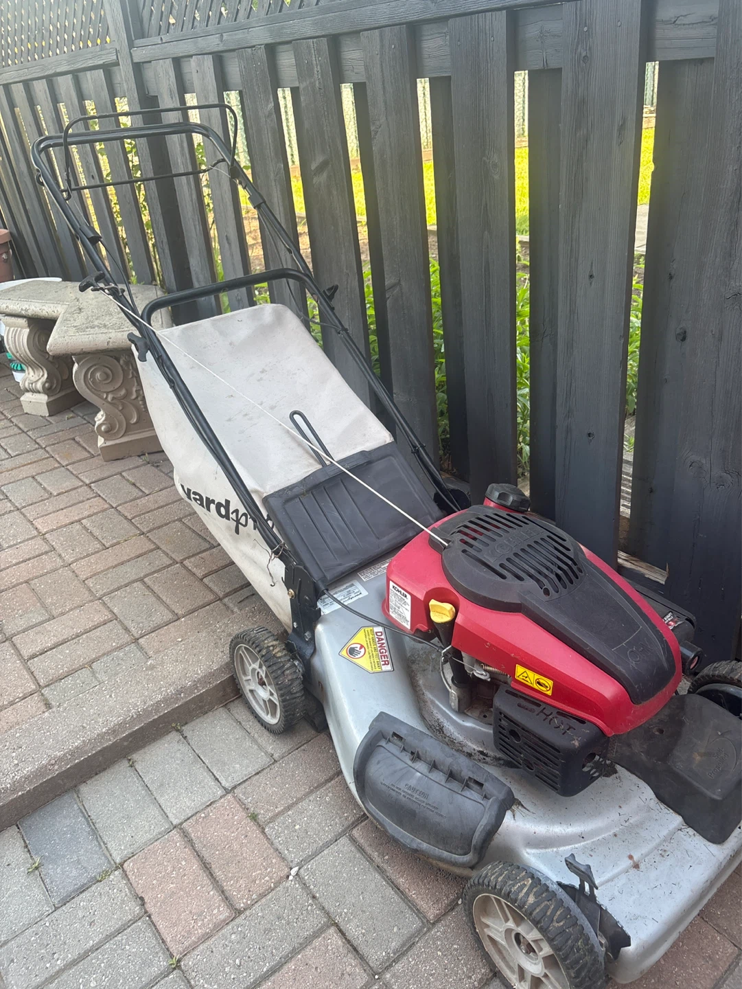 Yardworks Lawn Mower with Kohler Engine