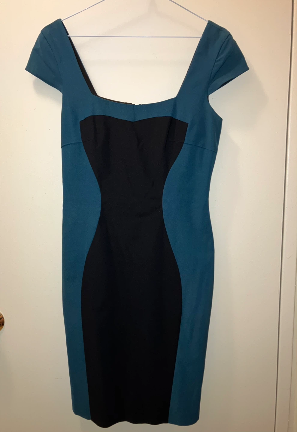 Jay Godfrey Colour Block Sheath Dress