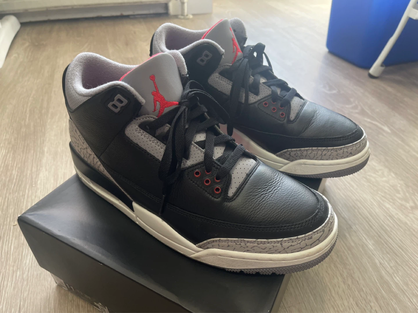 Nike Air Jordan 3 Retro "Cool Grey" Size 11 - photo 3
