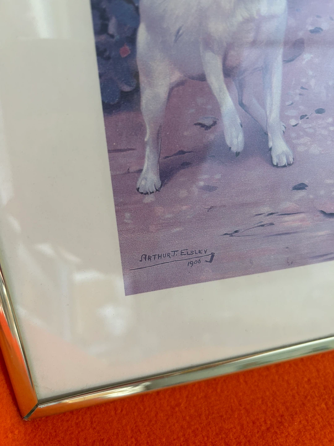 Framed Print: "One, Two, Three Go" - photo 3