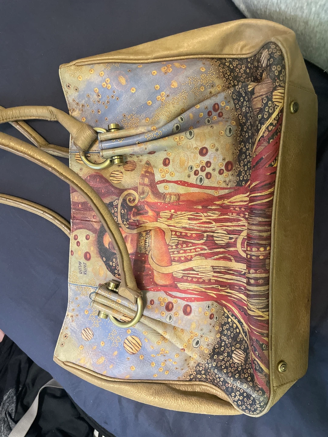 Mona Los Angeles Genuine Leather Handbag