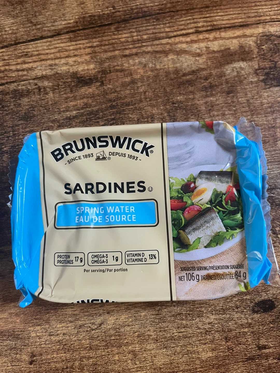 Brunswick Sardines Spring Water - photo 4