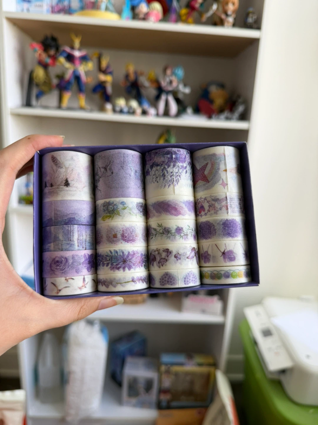 Lots of floral washi tape