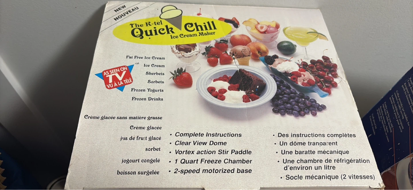 R-tel Quick Chill Ice Cream Maker - photo 2
