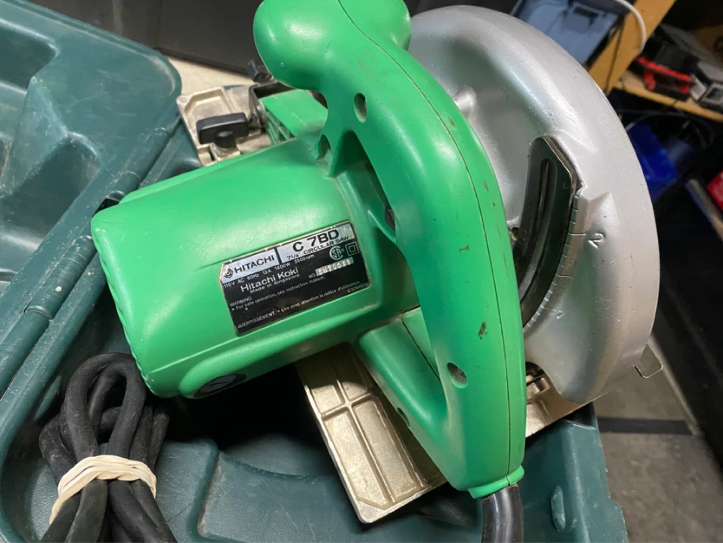 Hitachi 7-1/4” circular saw - photo 2