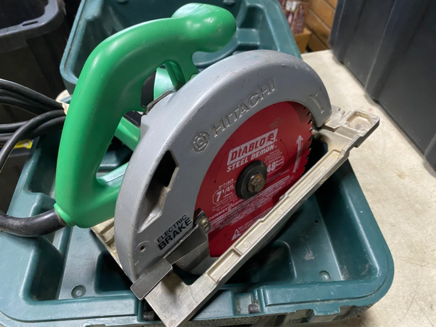 Hitachi 7-1/4” circular saw