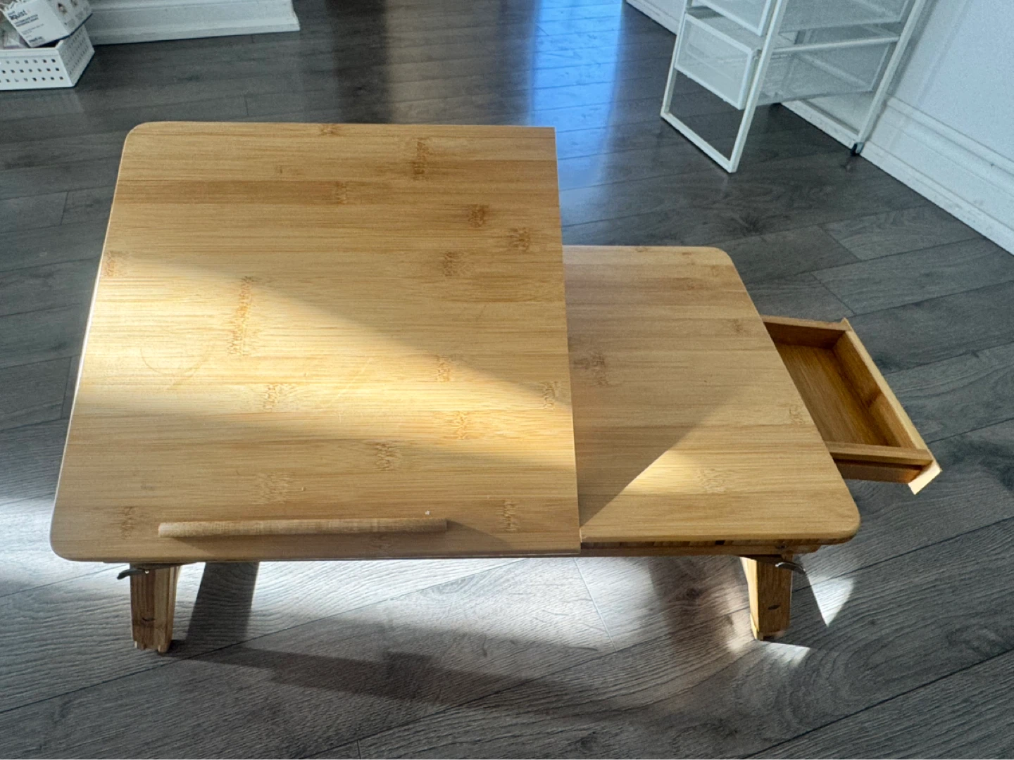 SONGMICS Bamboo Laptop Desk - photo 4