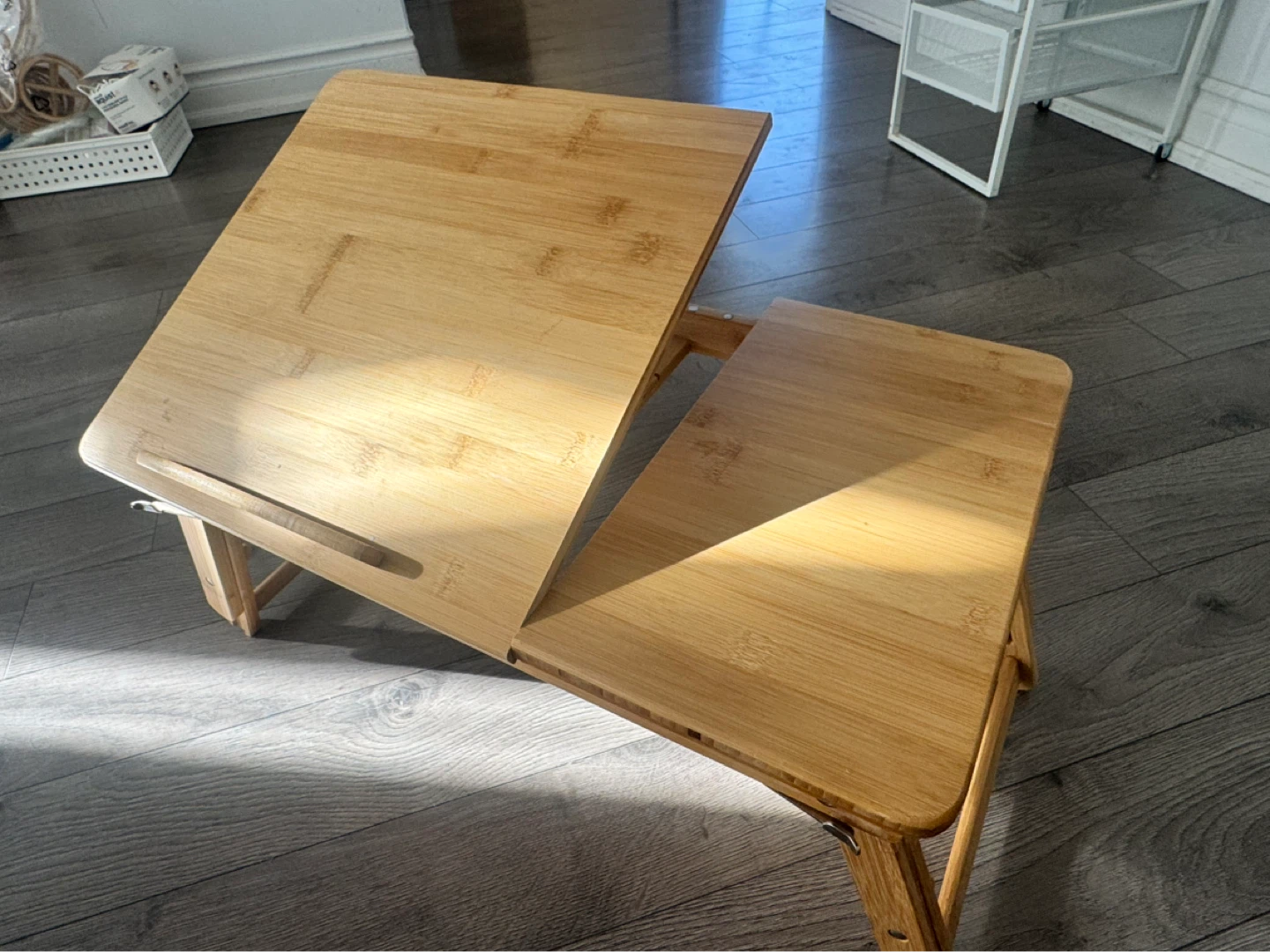 SONGMICS Bamboo Laptop Desk - photo 2