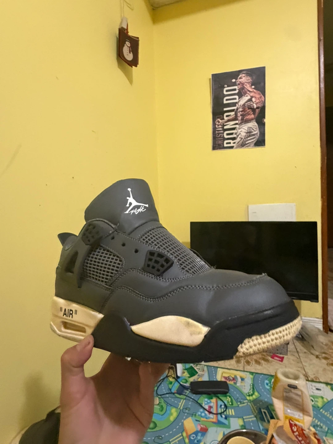 Air Jordan 4 Retro Off-White - photo 3
