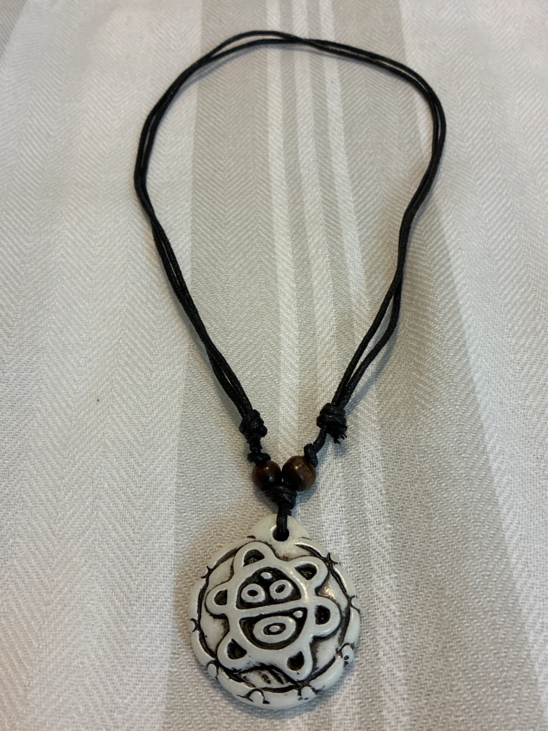 Pendant Necklace with String Cord