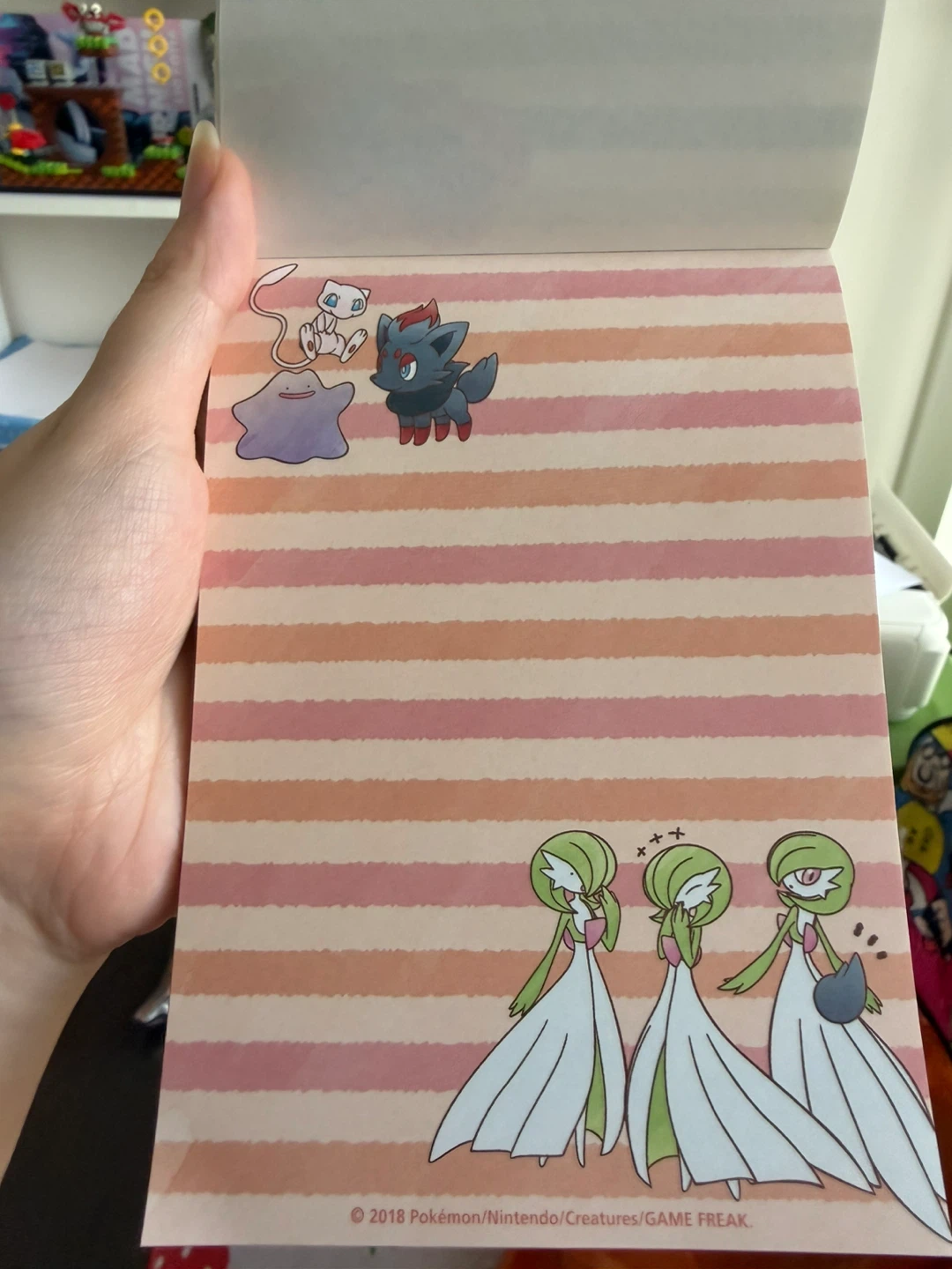 SUPER RARE official ditto pokemon memo pad from japan - photo 3