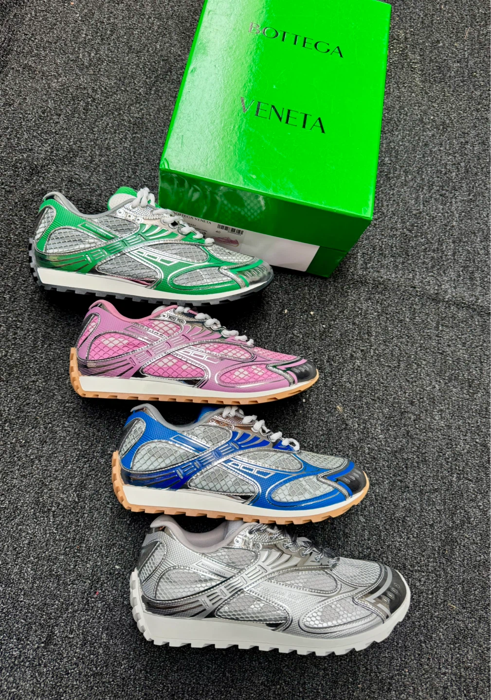 Bottega Veneta Women's Sneakers - Multi-Color