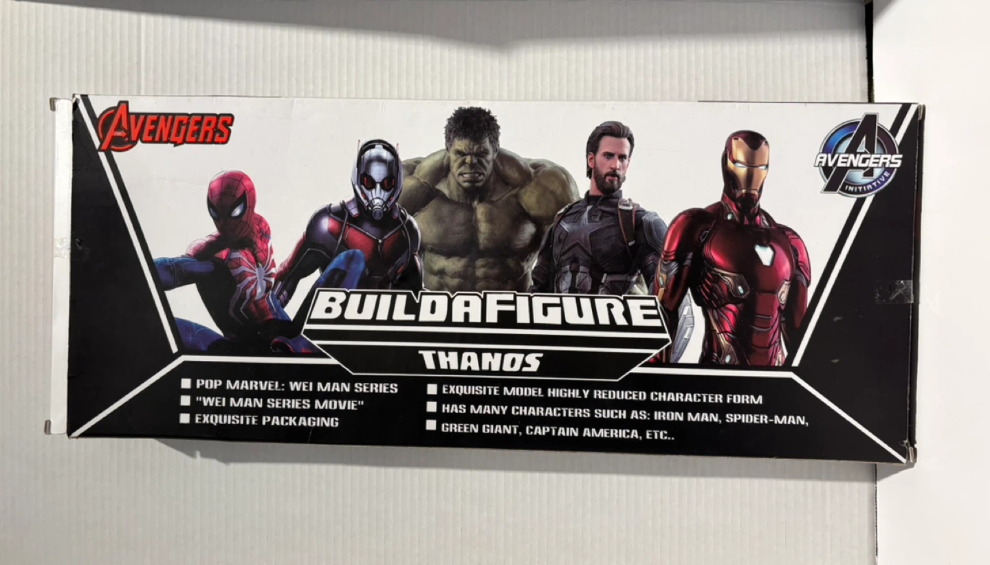 Avengers Action Figures Set Spider-Man Hulk Ironman - photo 2