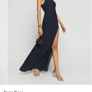 Reformation Senna Dress Navy Size 12