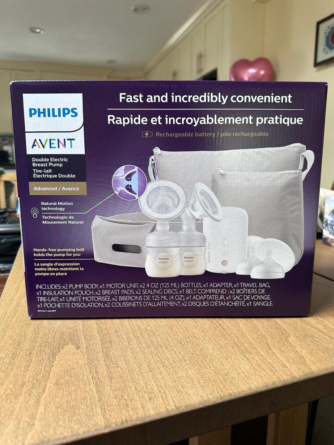 BNIB- Philips Avent Double Electric Breast Pump (sealed) - photo 2