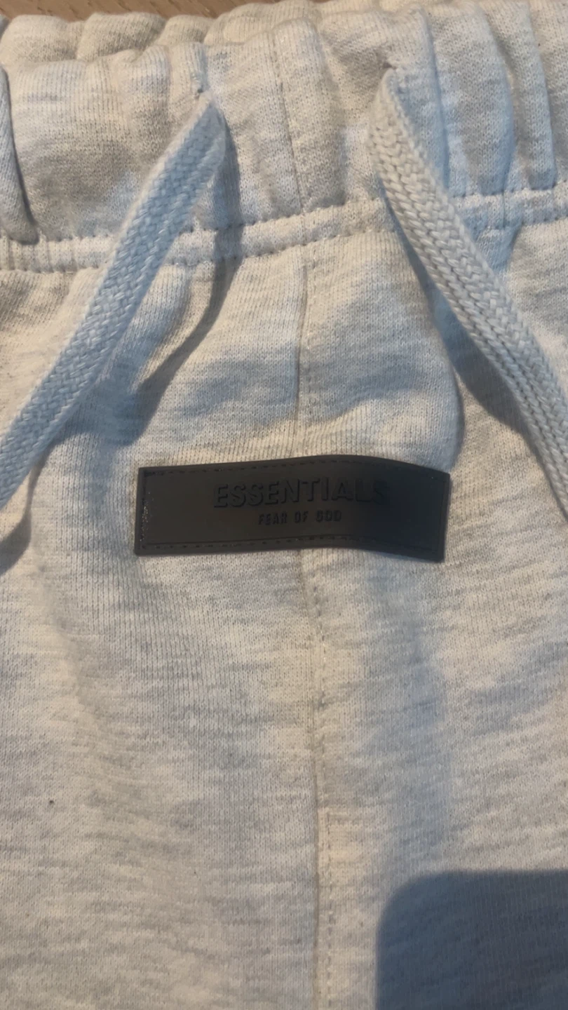 ESSENTIALS Fear of God Grey Sweat Shorts - photo 2