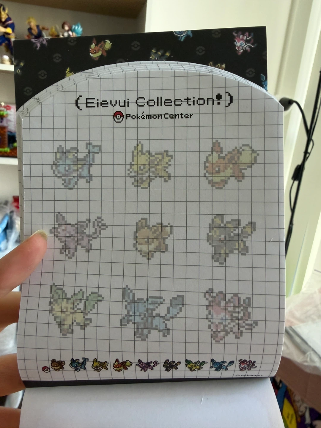 SUPER RARE eeveelutions memo pad from japan - photo 4