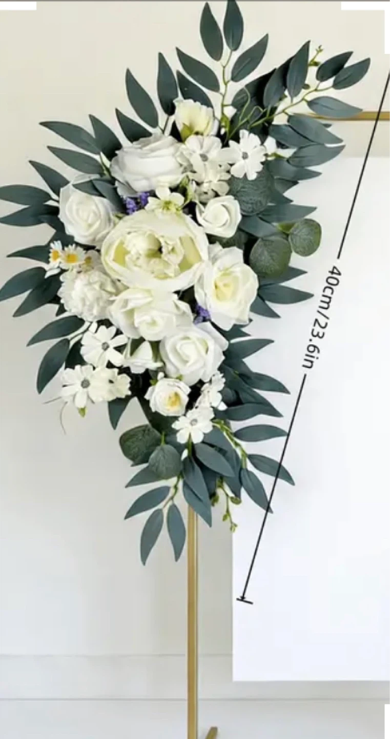 Wedding Arch Flower Swag Set - photo 2