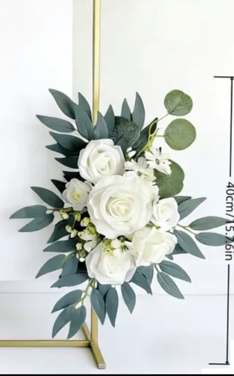 Wedding Arch Flower Swag Set - photo 3