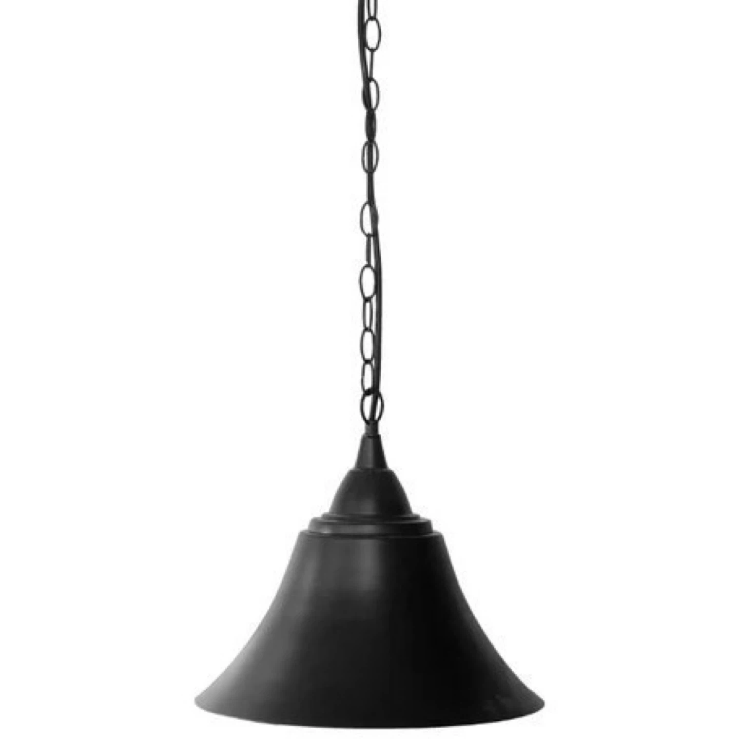 Decoristra Prato Black Metal Bell Pendant Light - photo 3