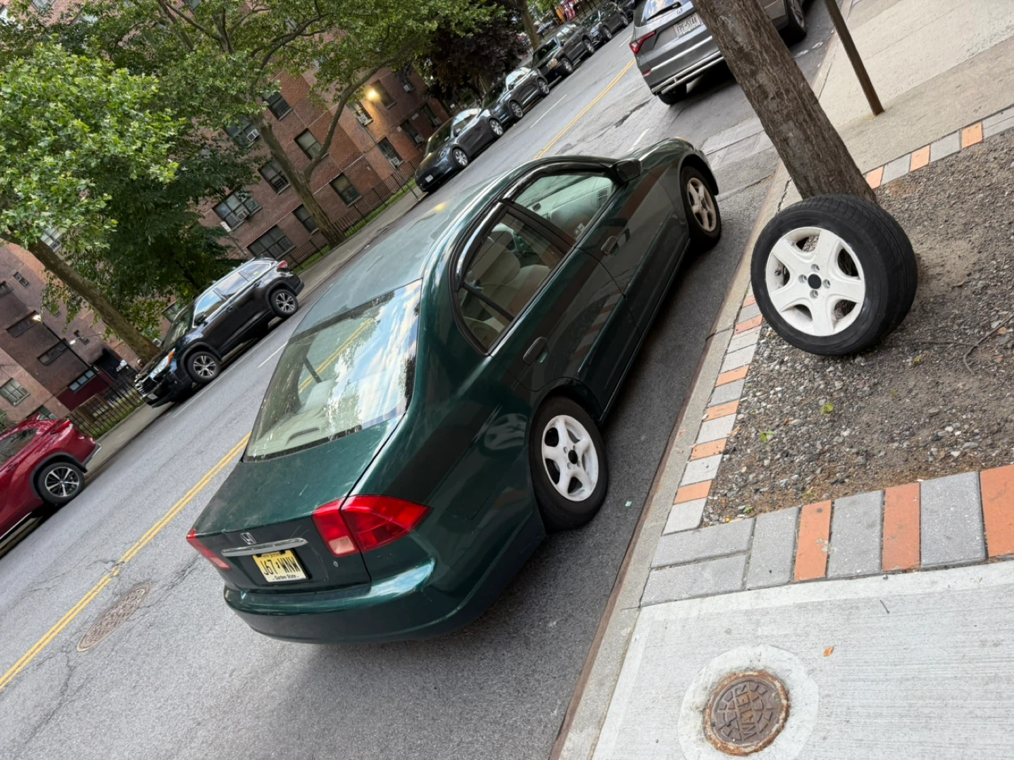 2003 Honda Civic Sedan Dark Green