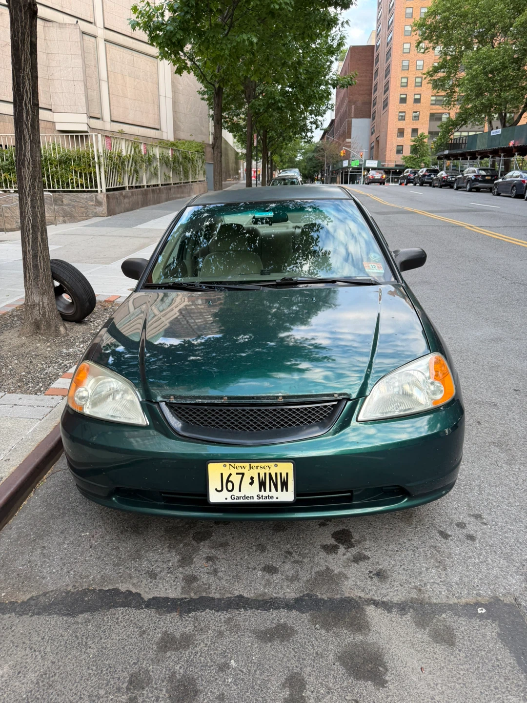 2003 Honda Civic Sedan Dark Green - photo 3