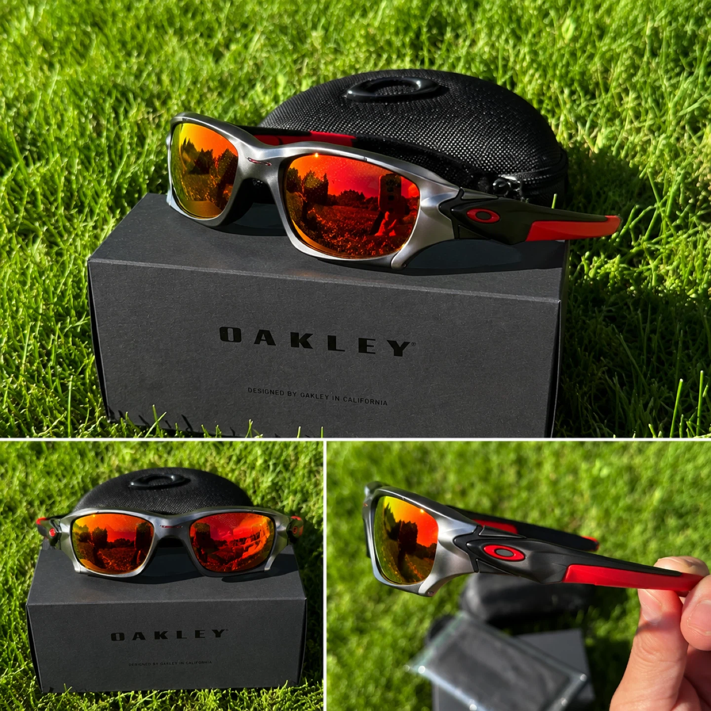 Oakley Sunglasses with Box and Case - photo 2