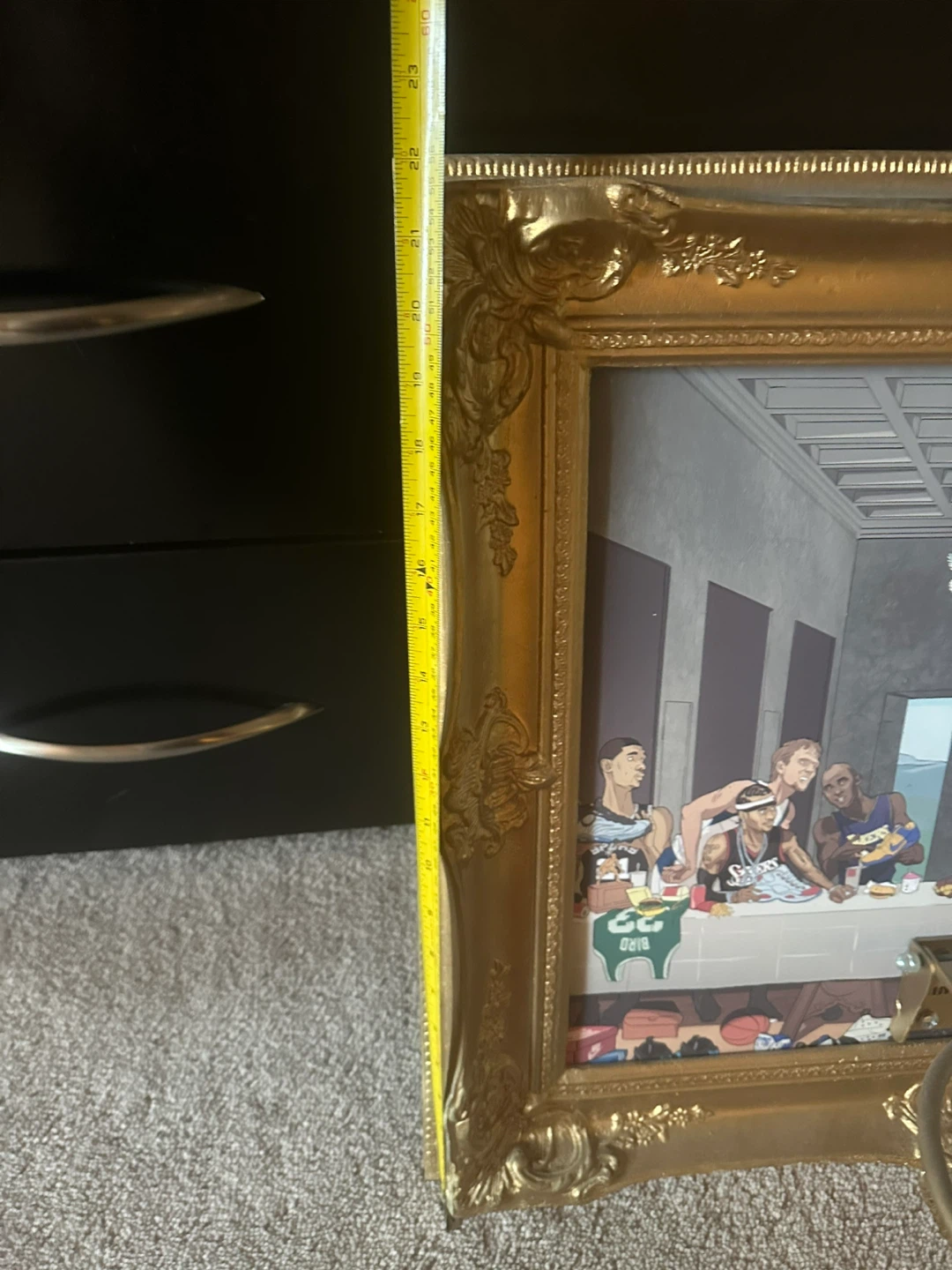 Gimmehoop Canvas Basketball Hoop - Michael Jordan Art - photo 2