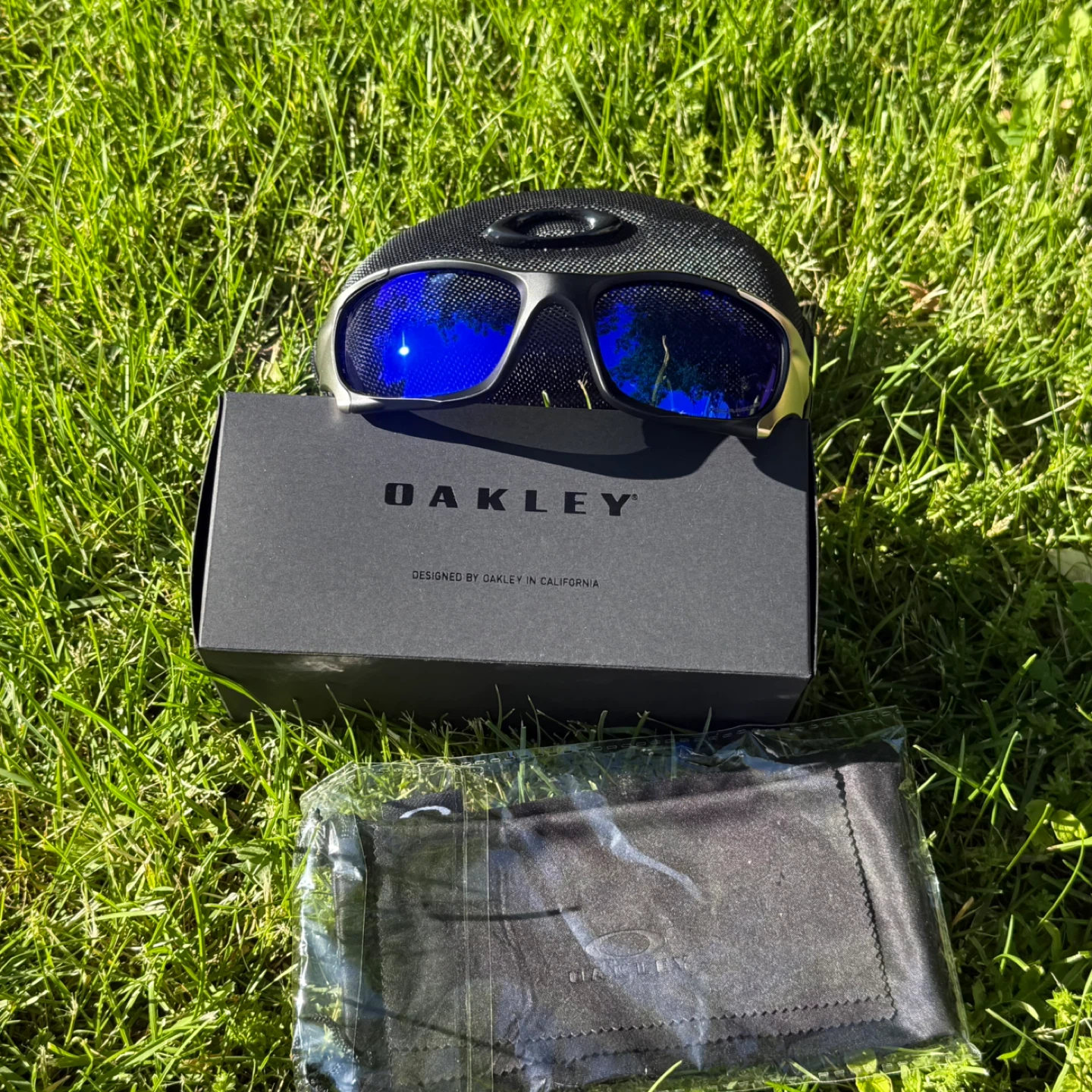 Oakley Sunglasses with Case and Box