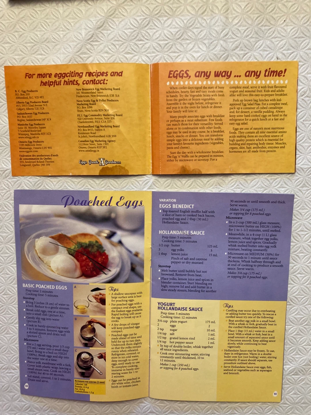 Eggs Nature's Treasure and Good for You Recipe Booklets - photo 4