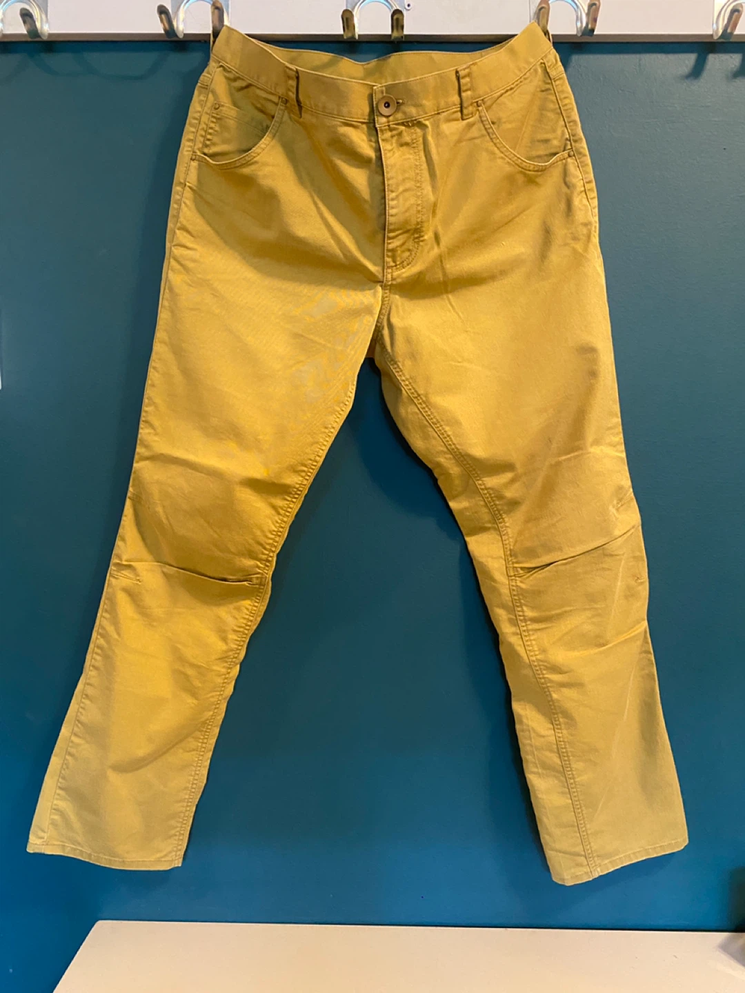 Men’s MEC Pants Mustard Yellow