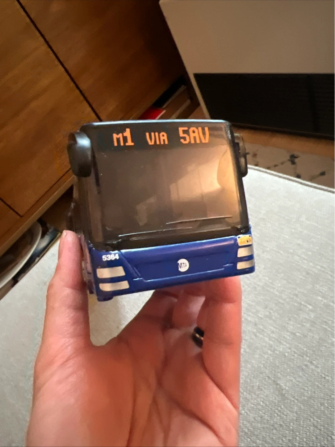 MTA Bus Toy Model - photo 2