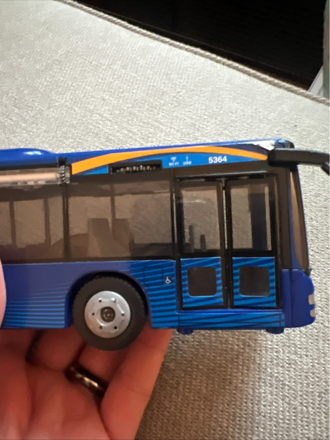 MTA Bus Toy Model - photo 3