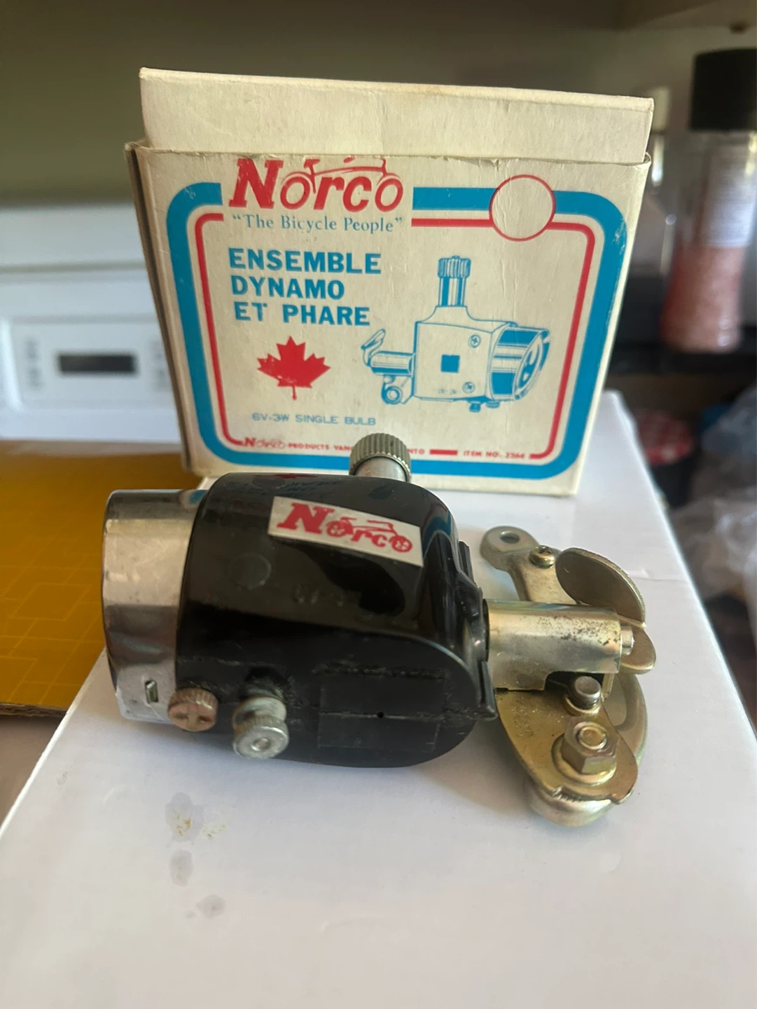 Norco Sanyo Dynamo Lighting Set NOS 6V-3W