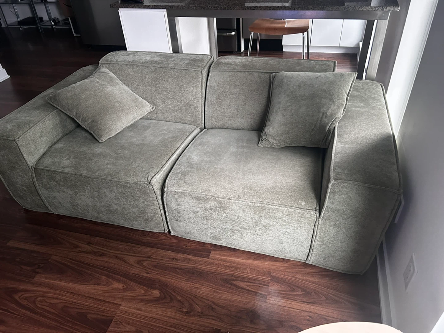 Modular Sectional Sofa with Pillows - photo 5
