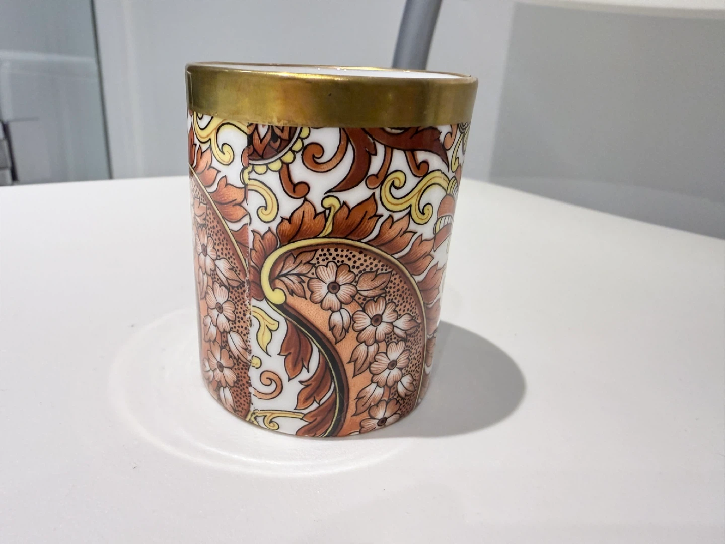 Bone China Mug with Floral Design - Made in England