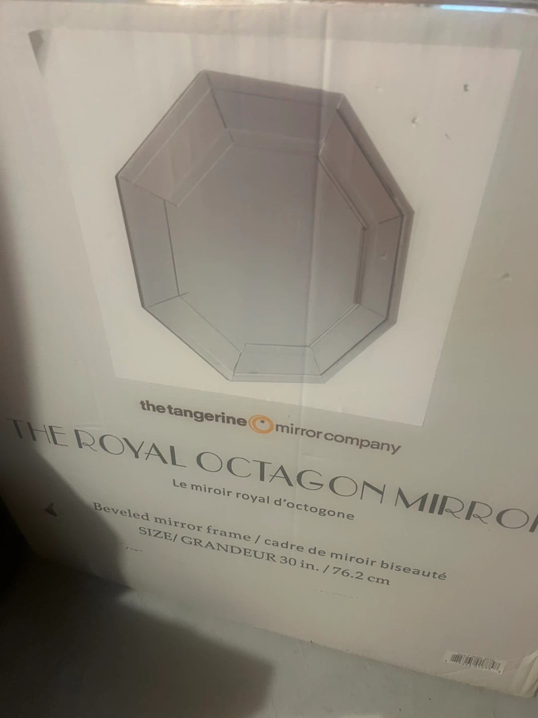 The Tangerine Mirror Company Royal Octagon Mirror