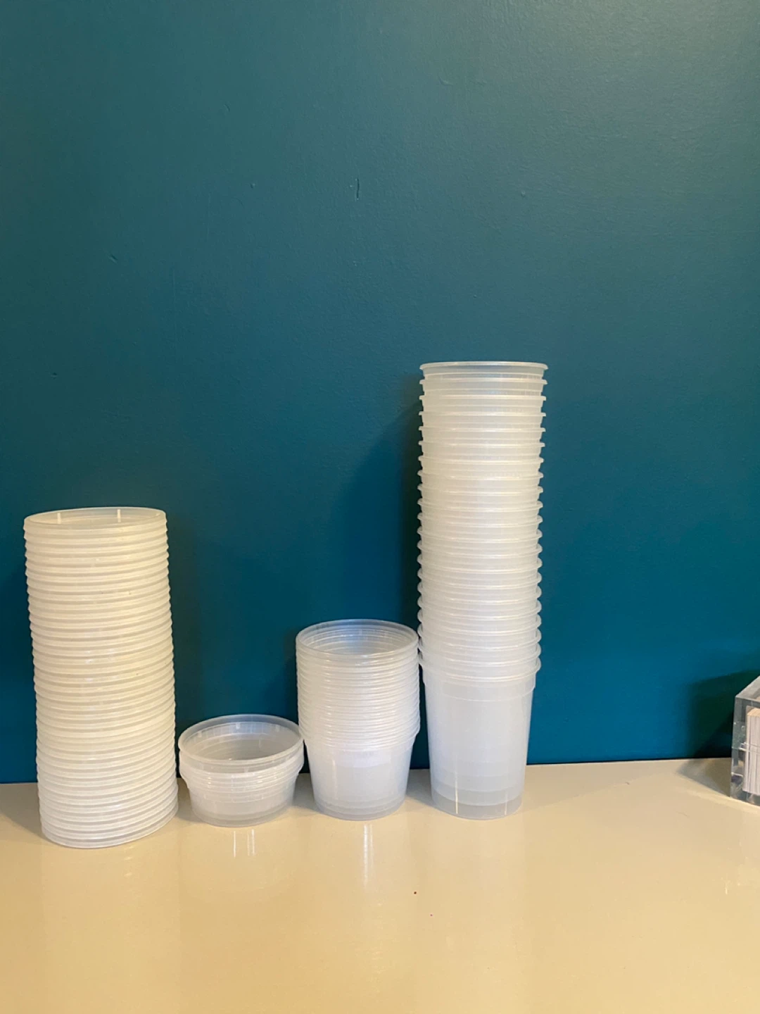 FREE Stack of Plastic Containers