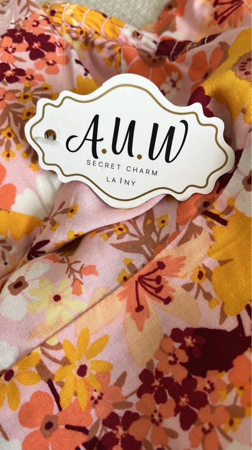 A.U.W. Secret Charm LAINY Floral Smocked Mini Dress - photo 2