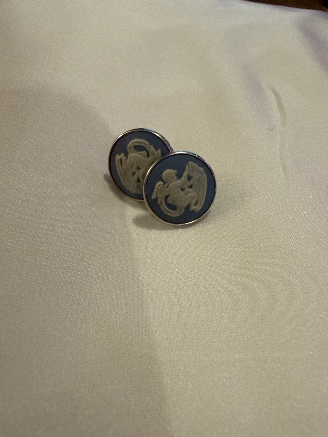 Wedgwood vintage cameo Earrings